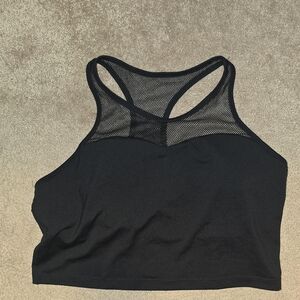 Brand New KIAVA Black Sweetheart Crop With Sports Bra XL